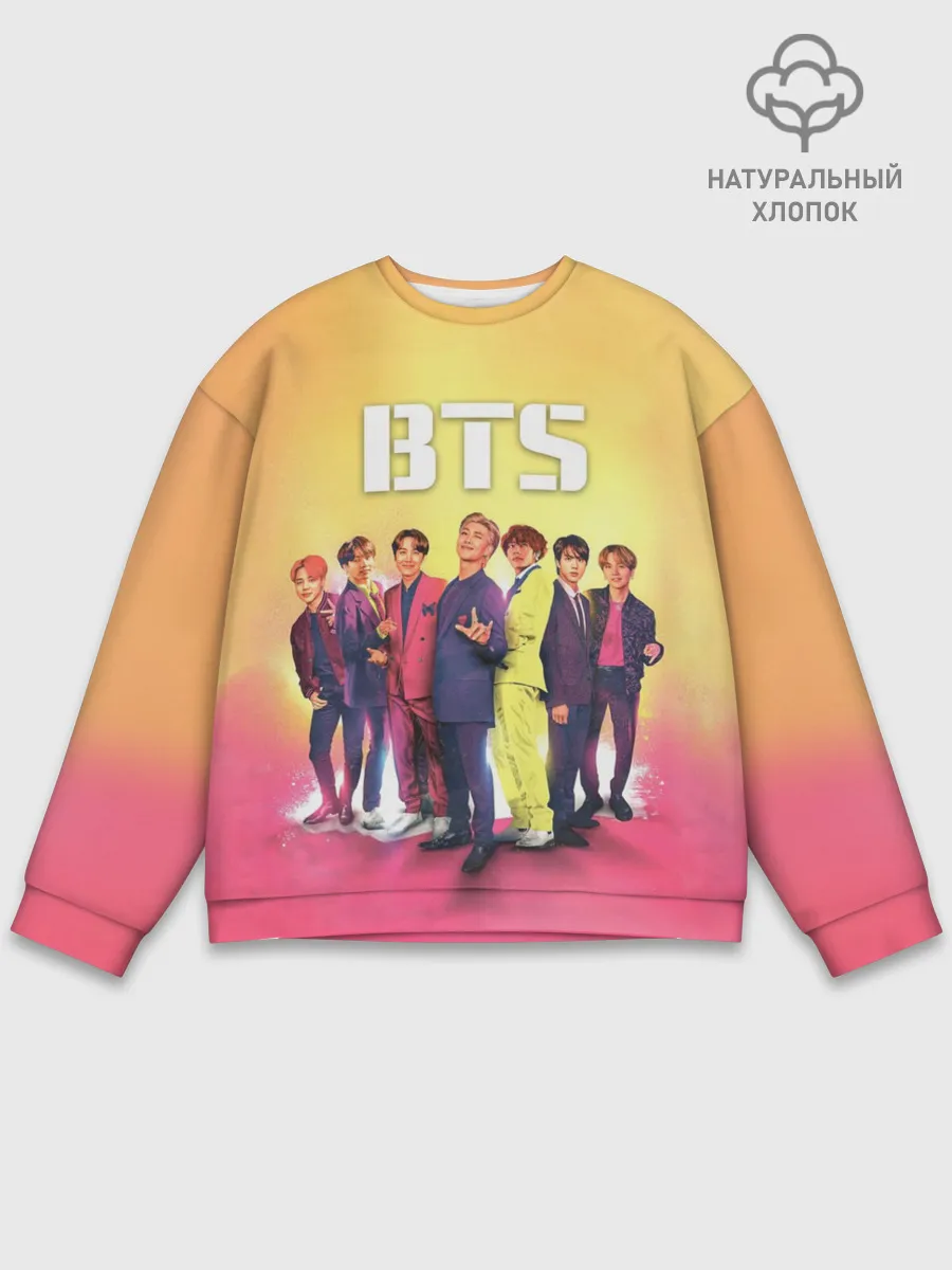 Мужской свитшот базовый / BTS