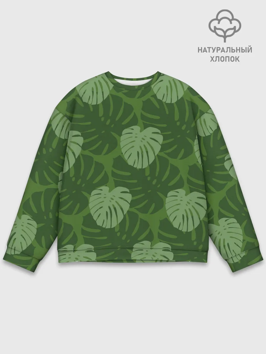 Мужской свитшот базовый / Лист