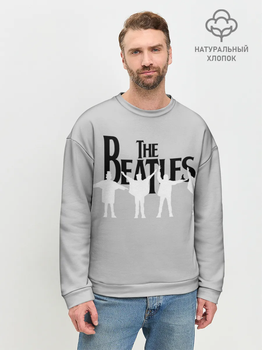 Мужской свитшот базовый / The Beatles