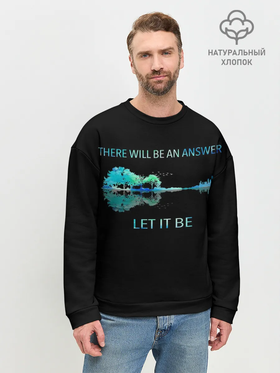 Мужской свитшот базовый / The Beatles