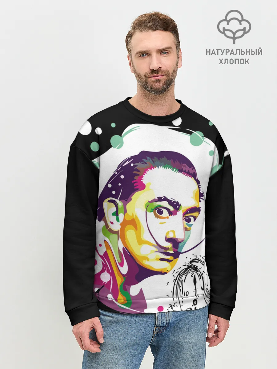 Мужской свитшот базовый / Сальвадор Дали