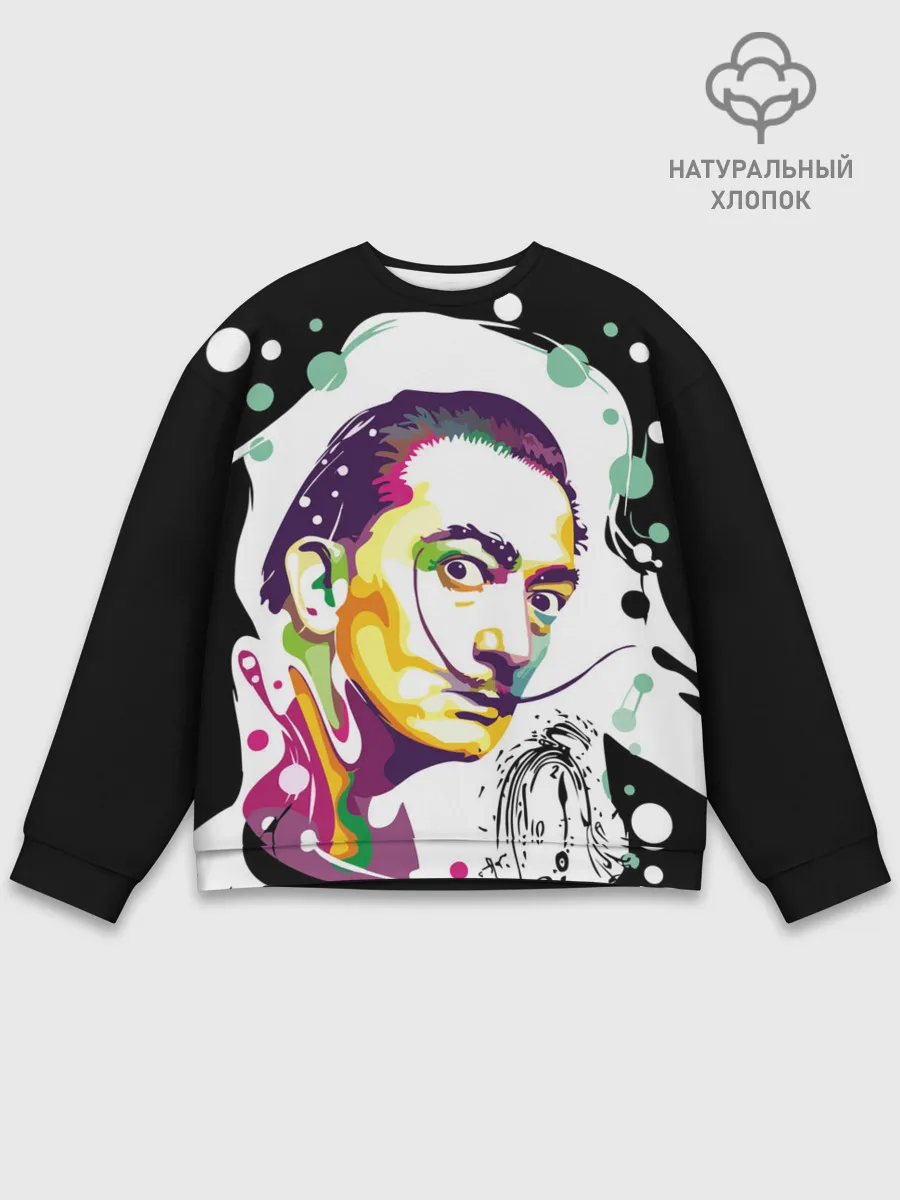 Мужской свитшот базовый / Сальвадор Дали
