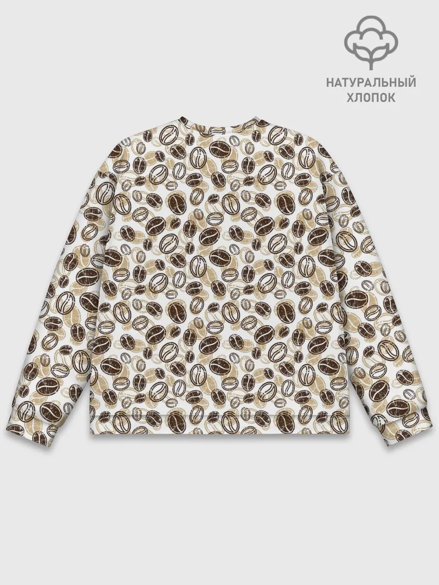 Мужской свитшот базовый / Кофе