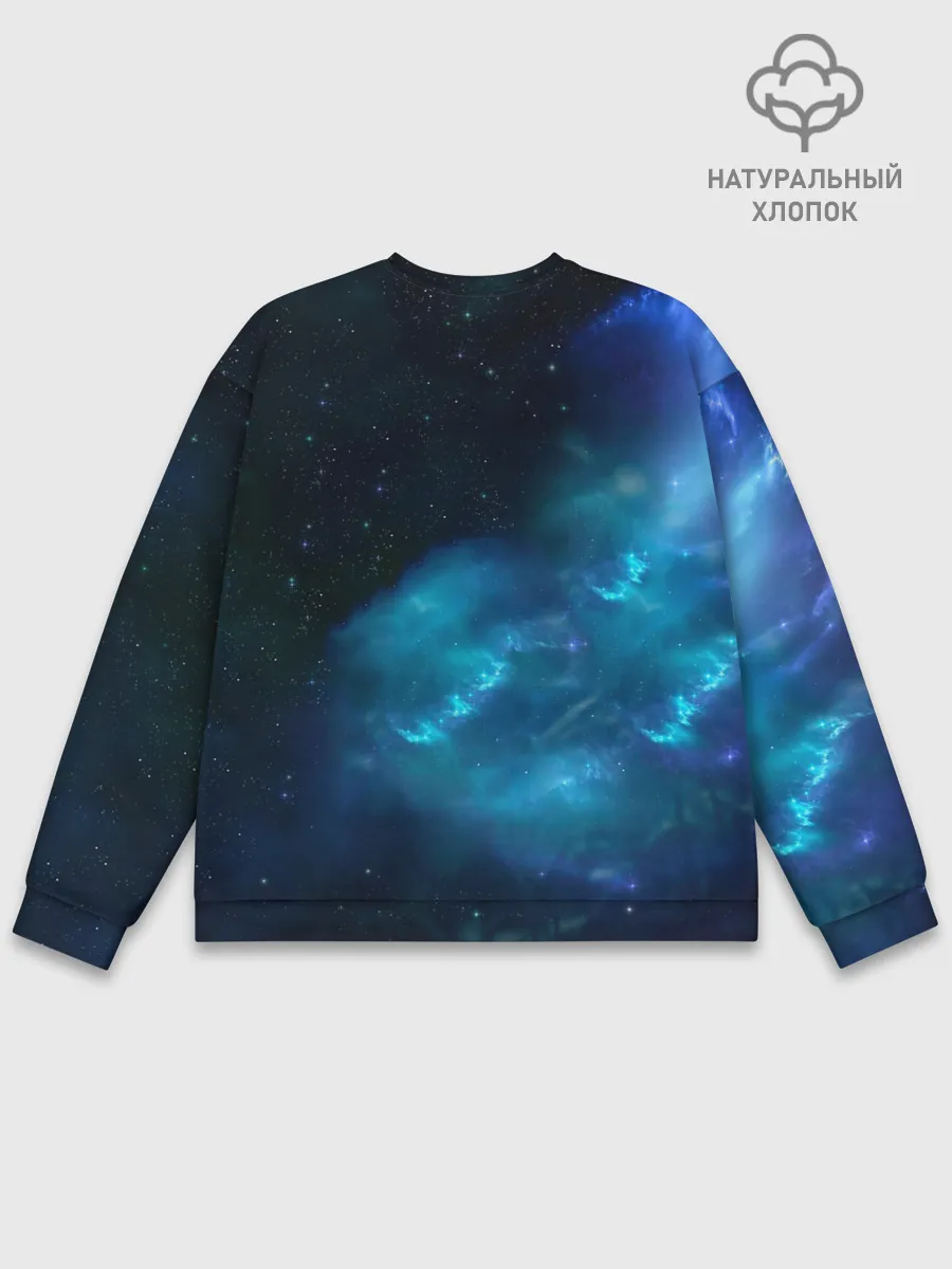 Мужской свитшот базовый / Волчара Юморит