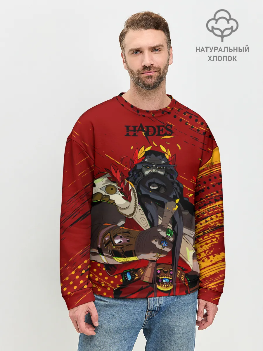 Мужской свитшот базовый / Hades - Аид