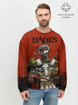 Мужской свитшот базовый / Hades - Арес
