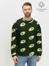 Мужской свитшот базовый / Авокадо