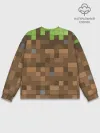 Мужской свитшот базовый / Minecraft камуфляж