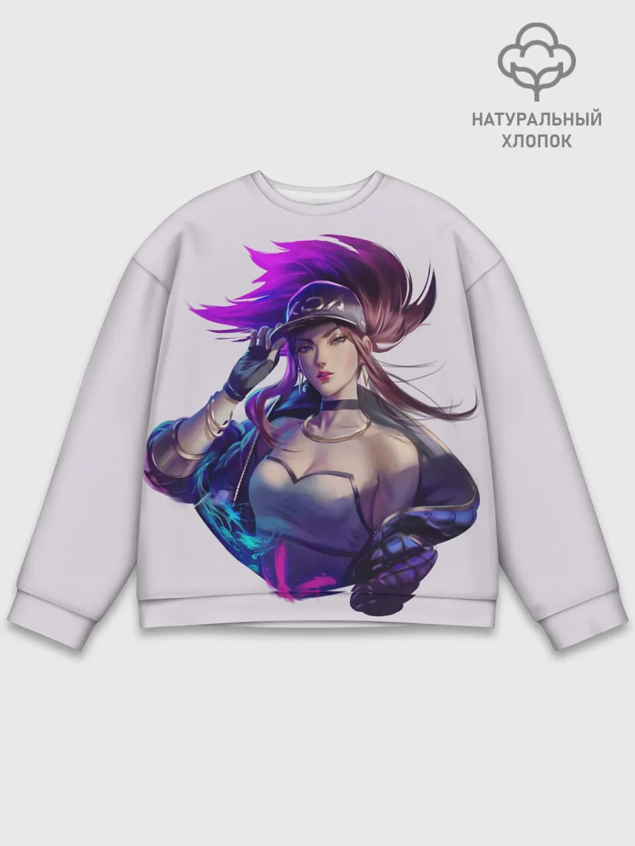 Мужской свитшот базовый / KDA Akali
