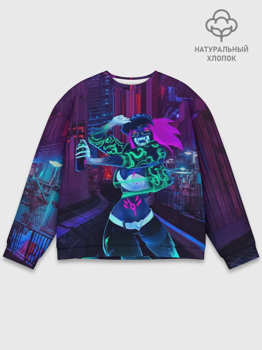 Мужской свитшот базовый / KDA Akali