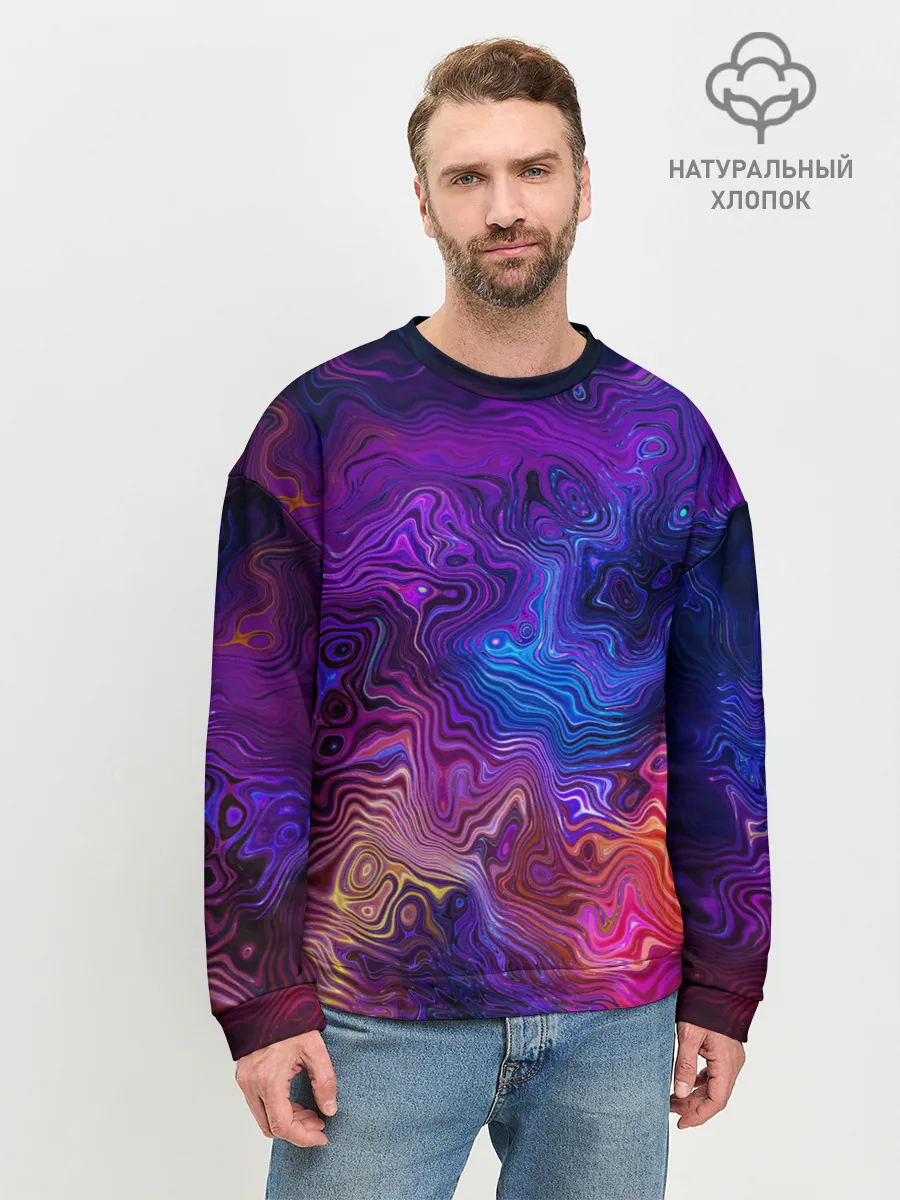 Мужской свитшот базовый / НЕОНОВЫЕ РАЗВОДЫ
