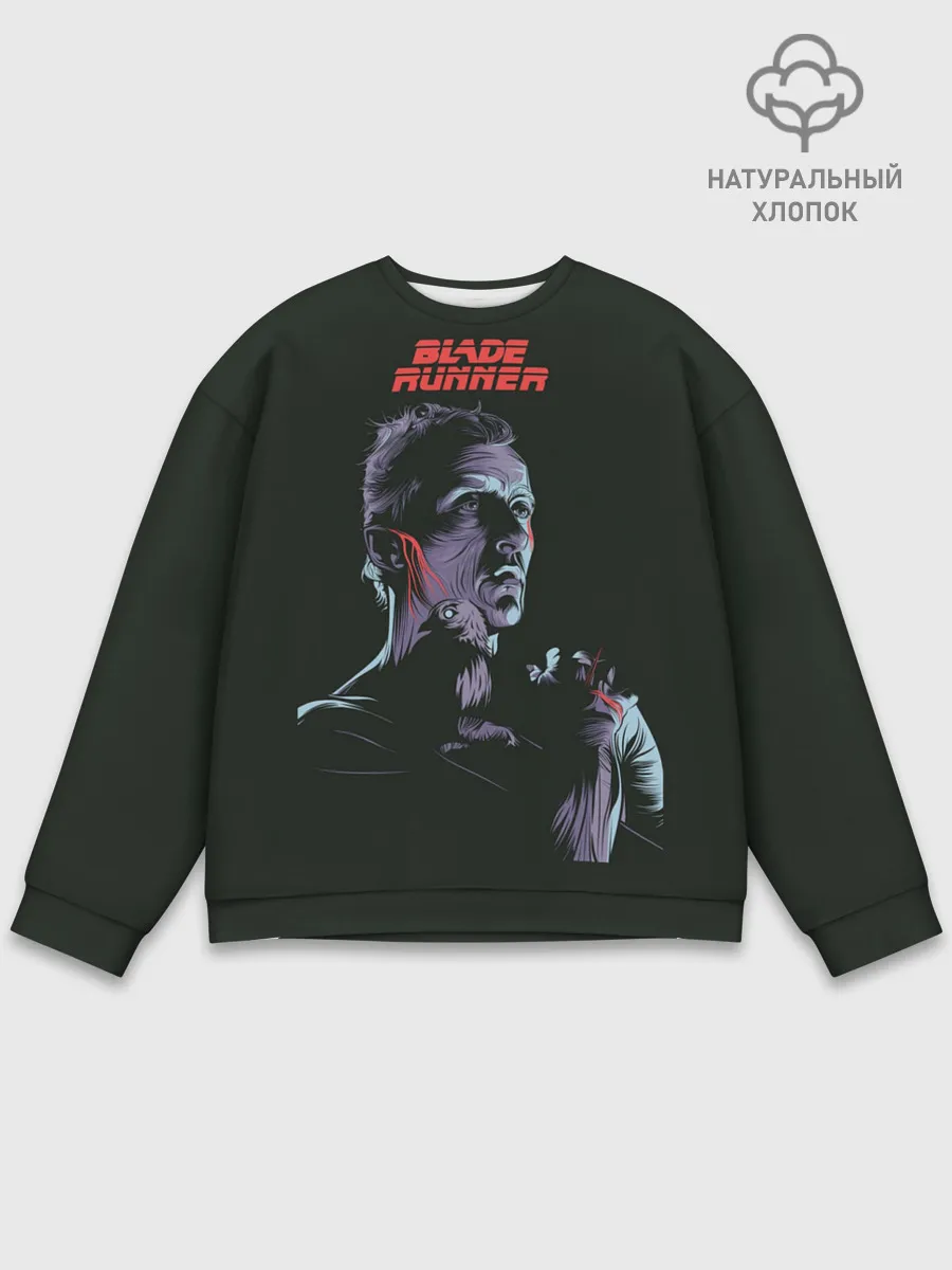 Мужской свитшот базовый / Бегущий по лезвию