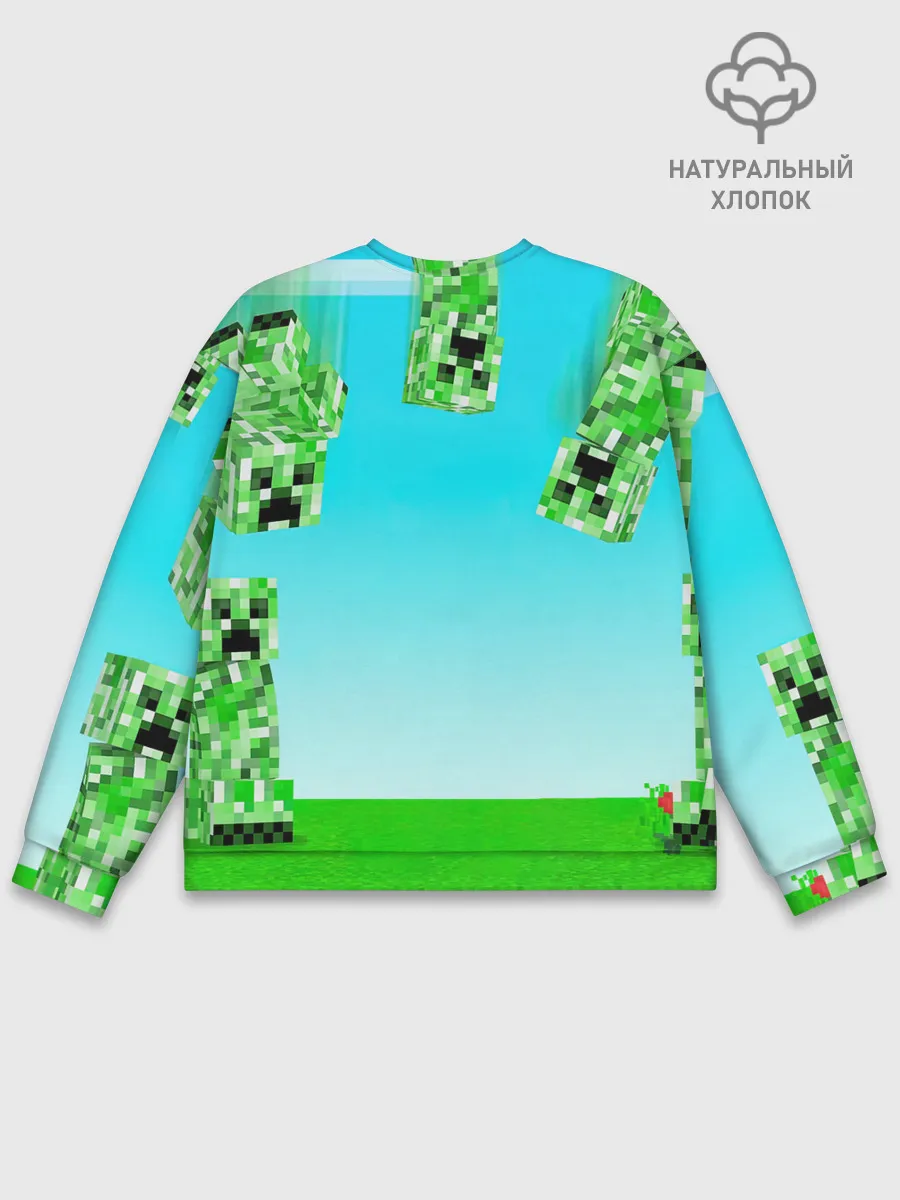 Мужской свитшот базовый / Minecraft