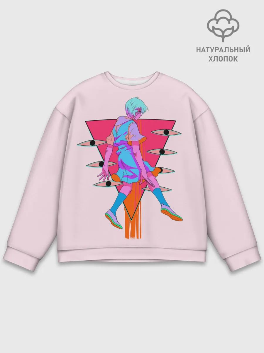 Мужской свитшот базовый / Евангилион