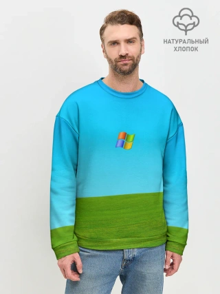 Мужской свитшот базовый / Windows XP