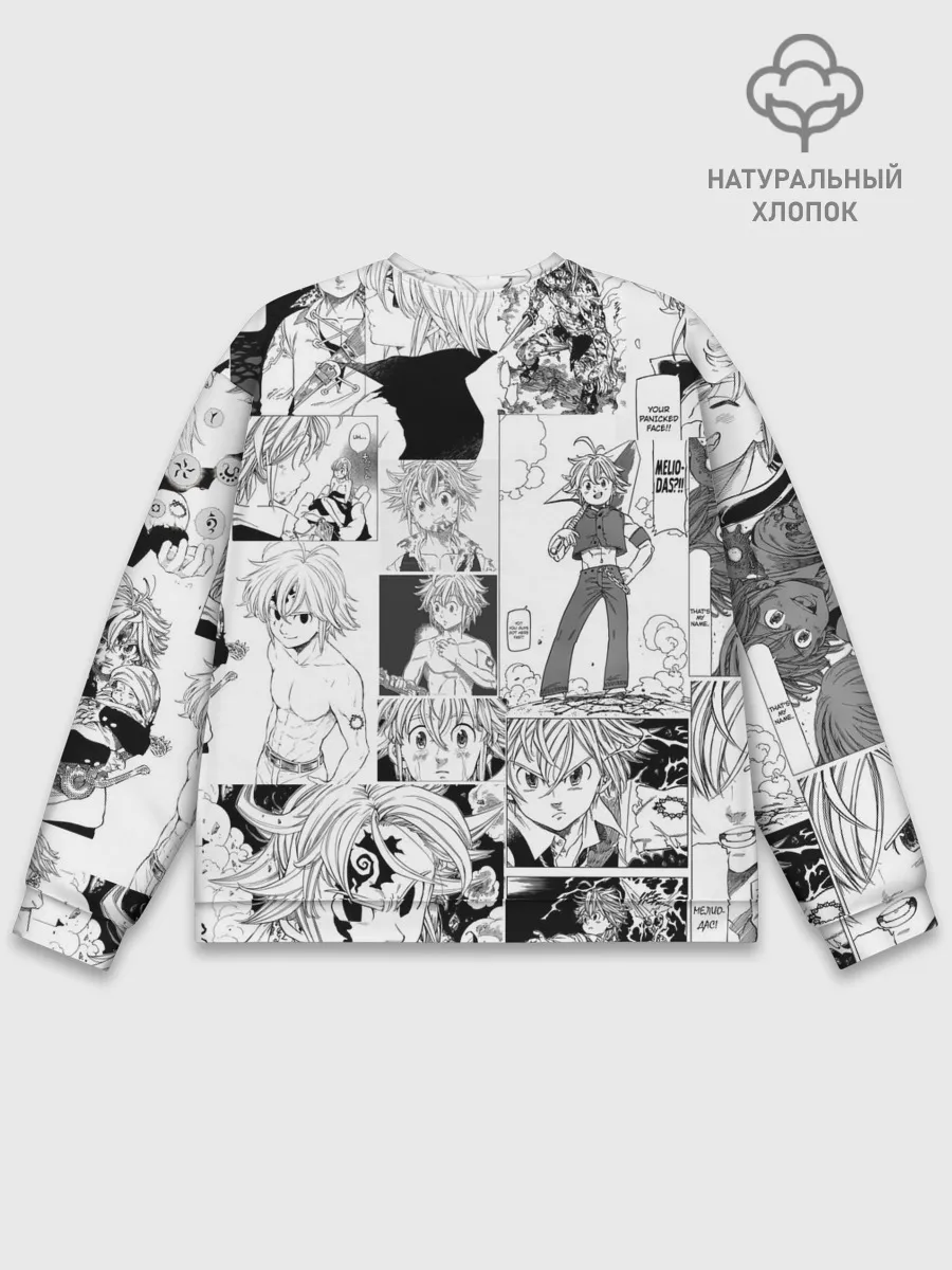 Мужской свитшот базовый / Мелиодас