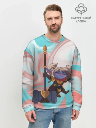 Мужской свитшот базовый / Поппи