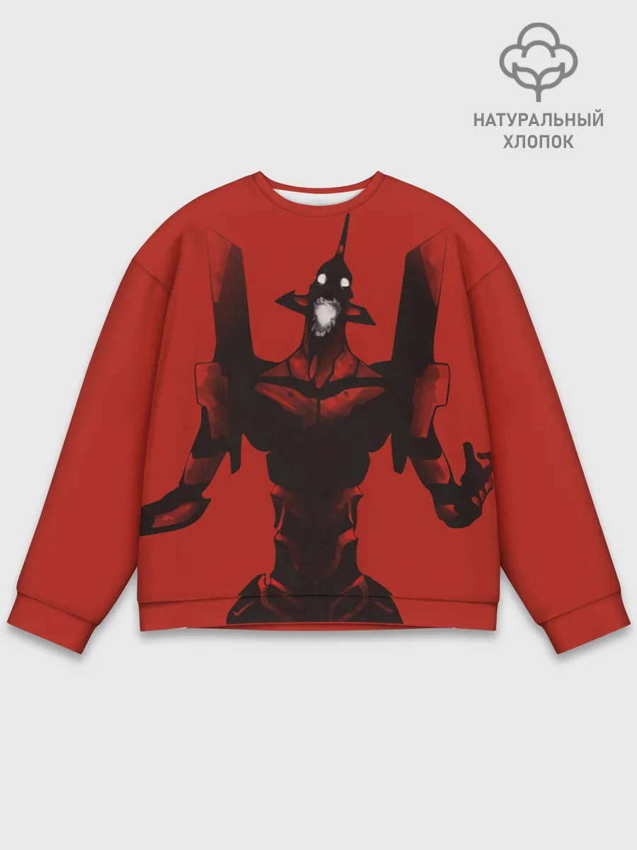 Мужской свитшот базовый / Евангилион