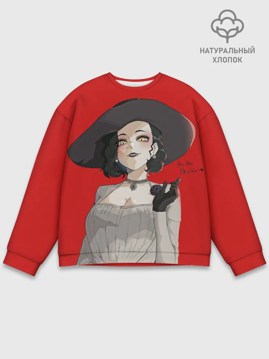 Мужской свитшот базовый / Residen Evil Вампирша village