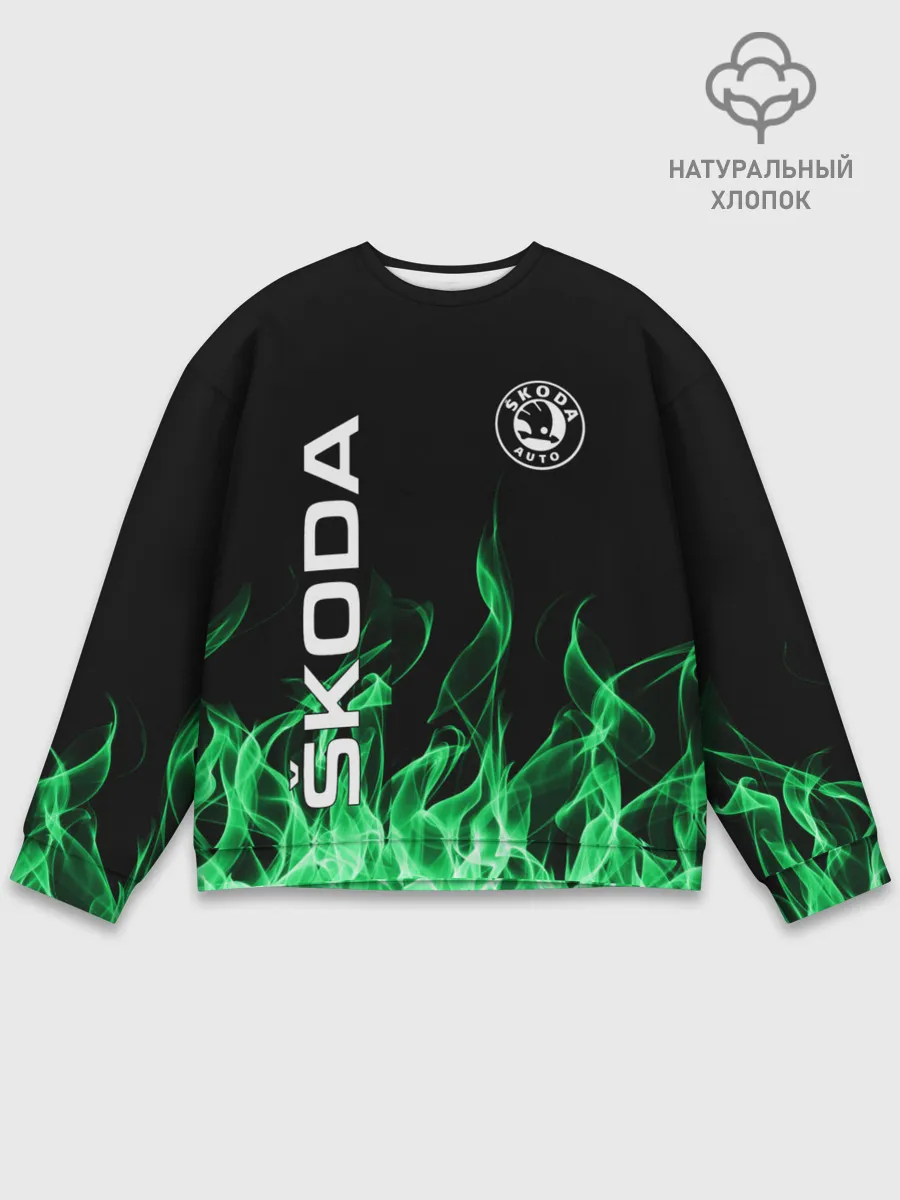 Мужской свитшот базовый / SKODA