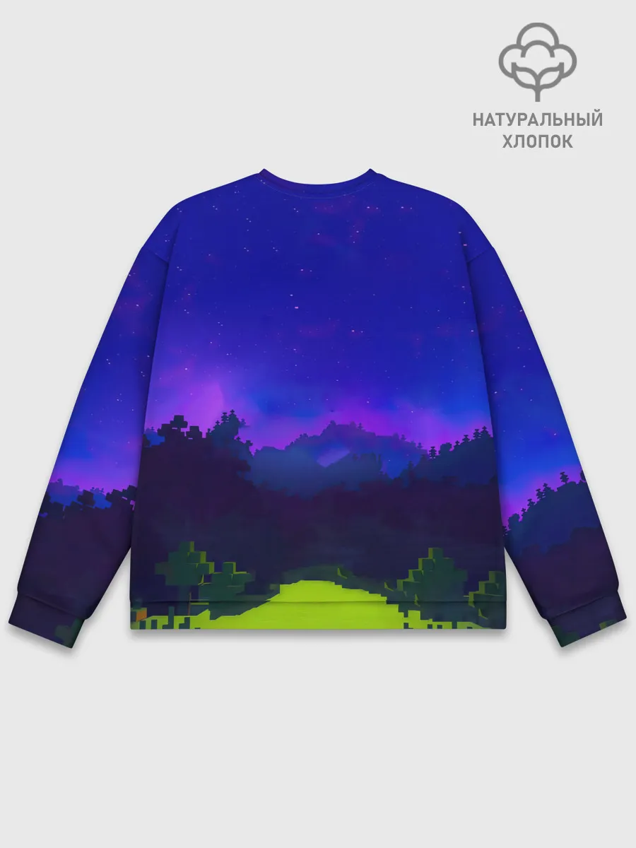 Мужской свитшот базовый / Minecraft