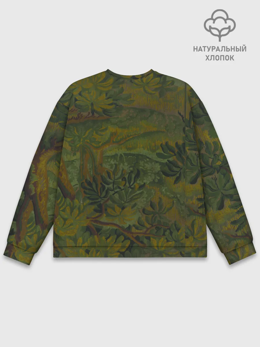 Мужской свитшот базовый / Зеркальный лес