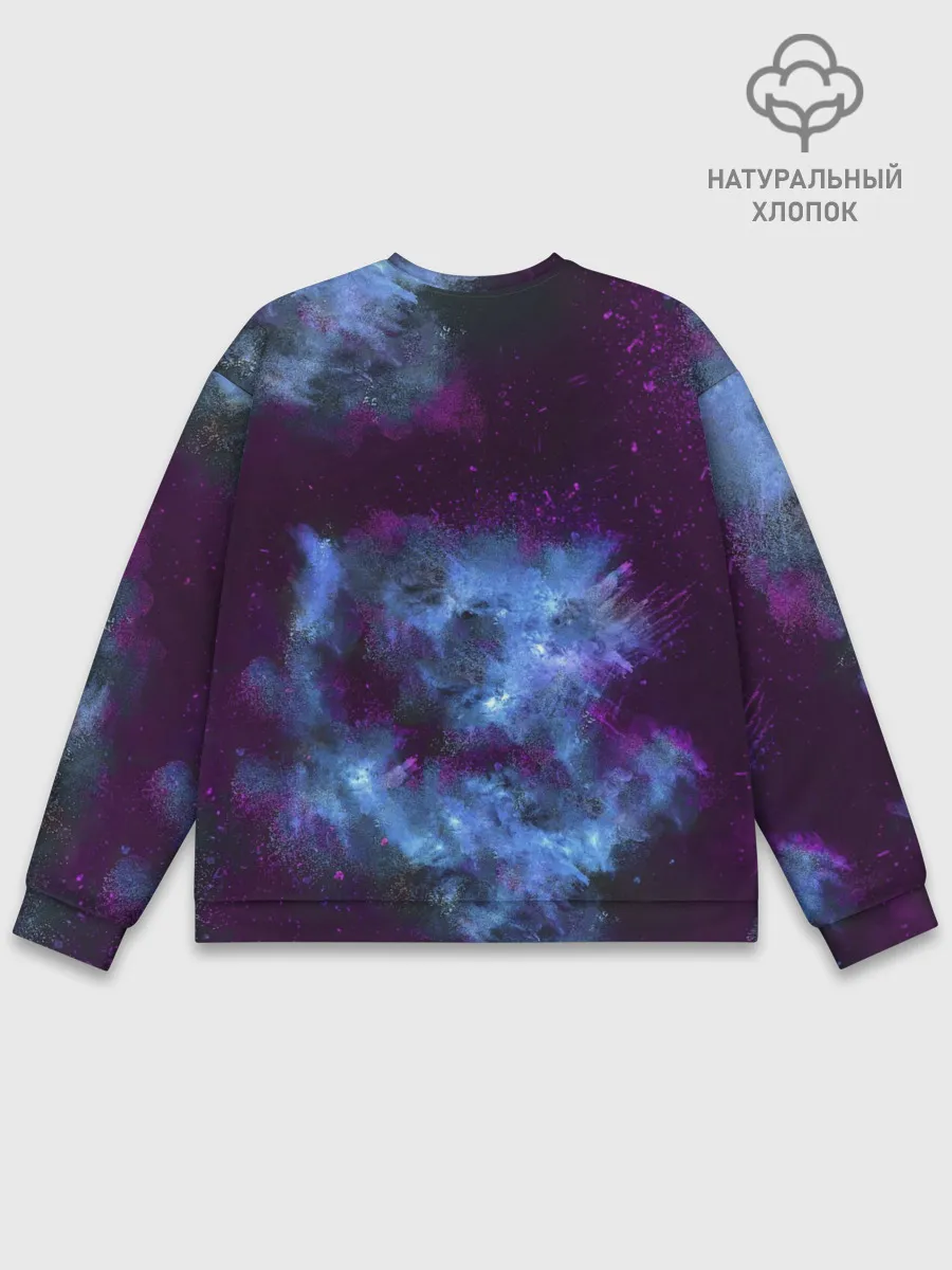 Мужской свитшот базовый / CS GO Blue smoke