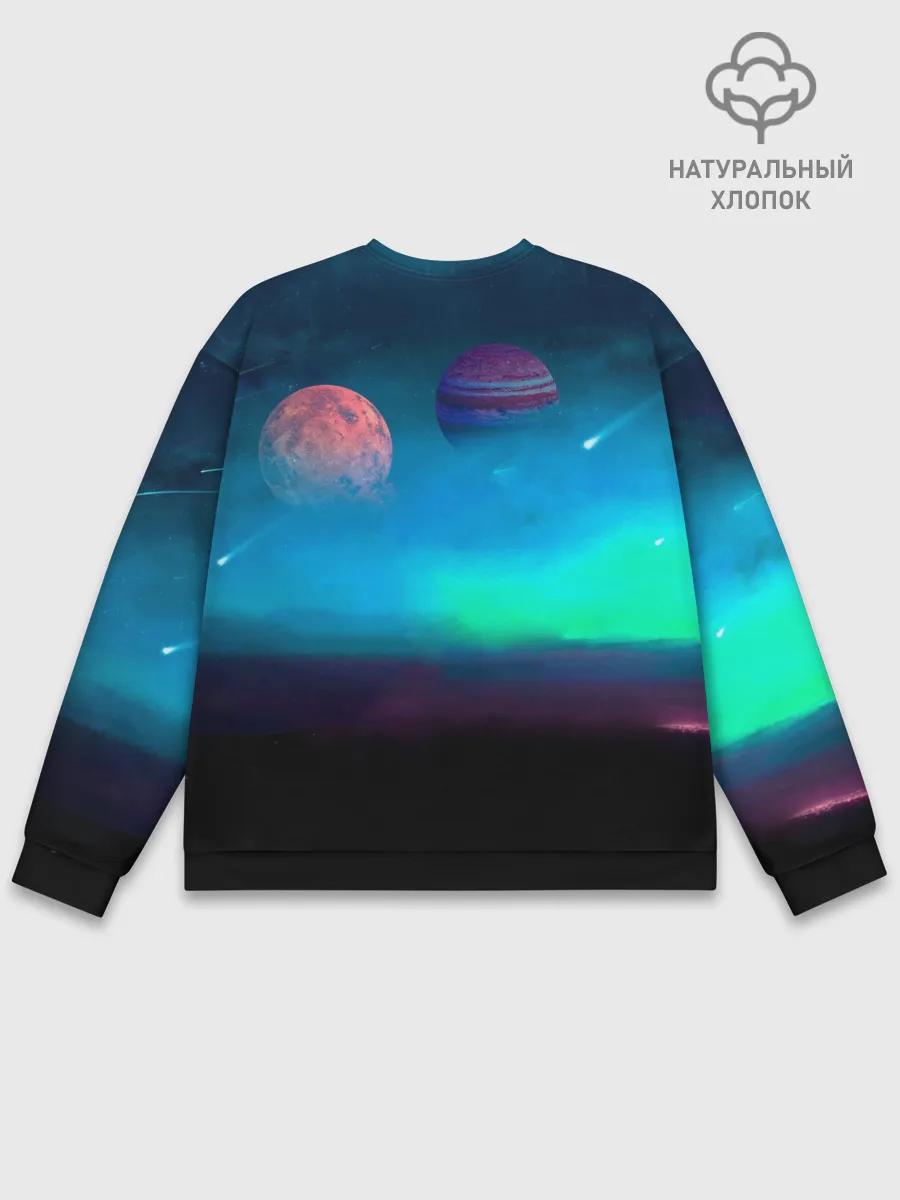 Мужской свитшот базовый / В. Дмитриенко | Венера-Юпитер