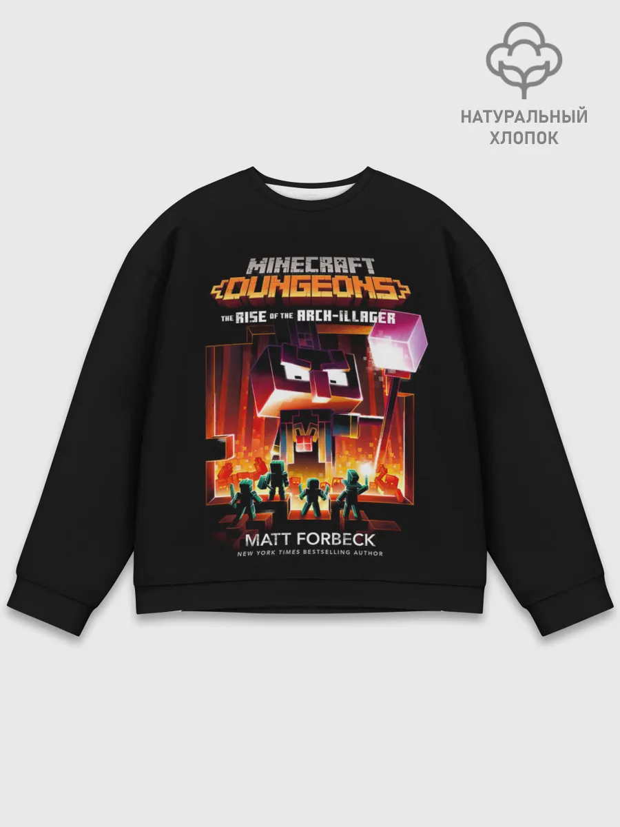 Мужской свитшот базовый / Minecraft DUNGEONS
