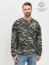 Мужской свитшот базовый / Камуфляж - Димон