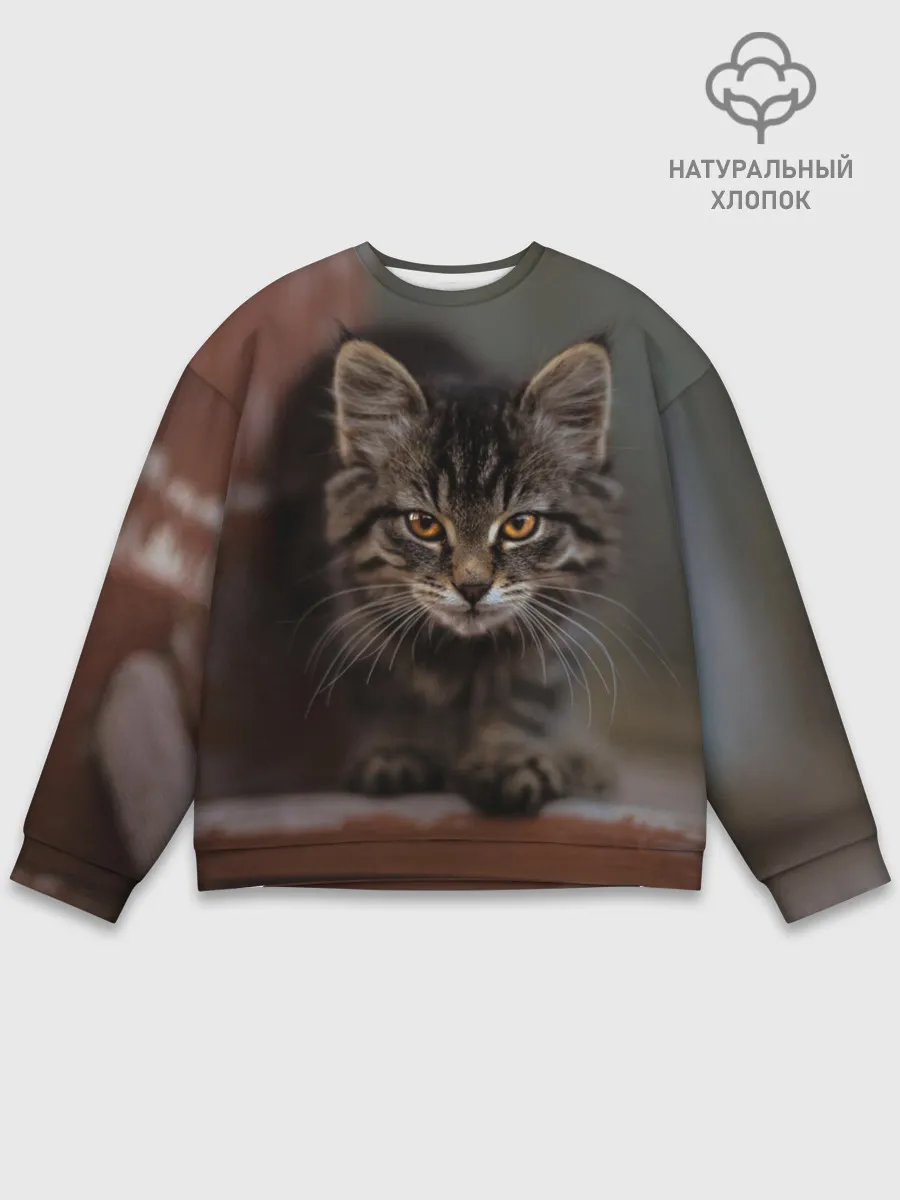 Мужской свитшот базовый / мой внутренний зверь