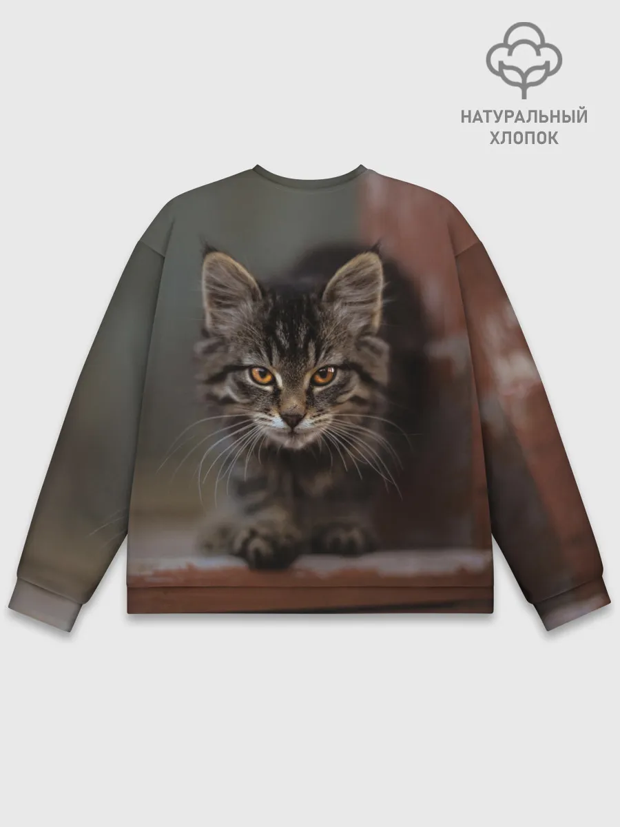 Мужской свитшот базовый / мой внутренний зверь