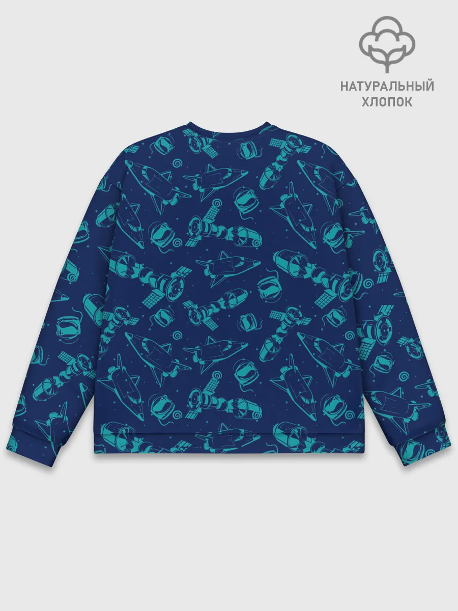 Мужской свитшот базовый / NASA