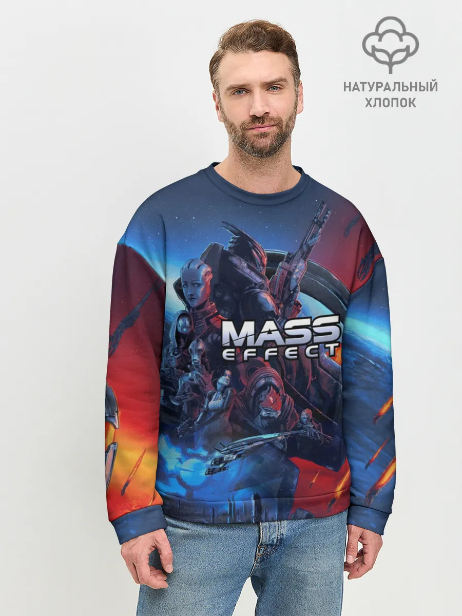 Мужской свитшот базовый / Mass EFFECT Legendary ed