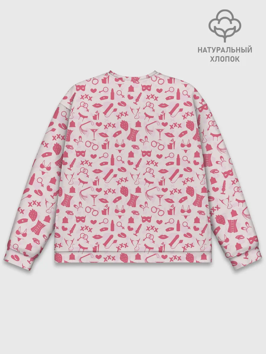 Мужской свитшот базовый / Клубничка