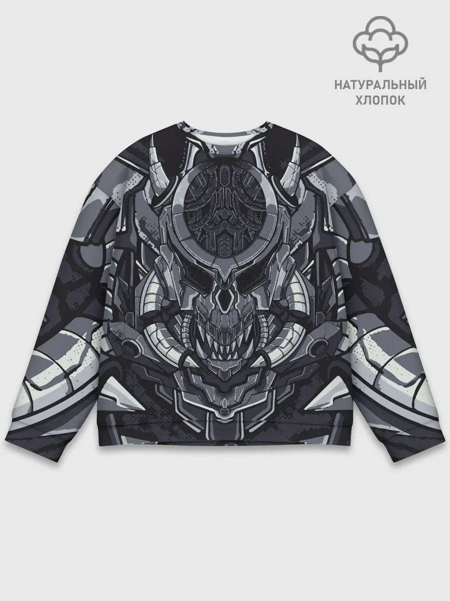 Мужской свитшот базовый / Механический робот