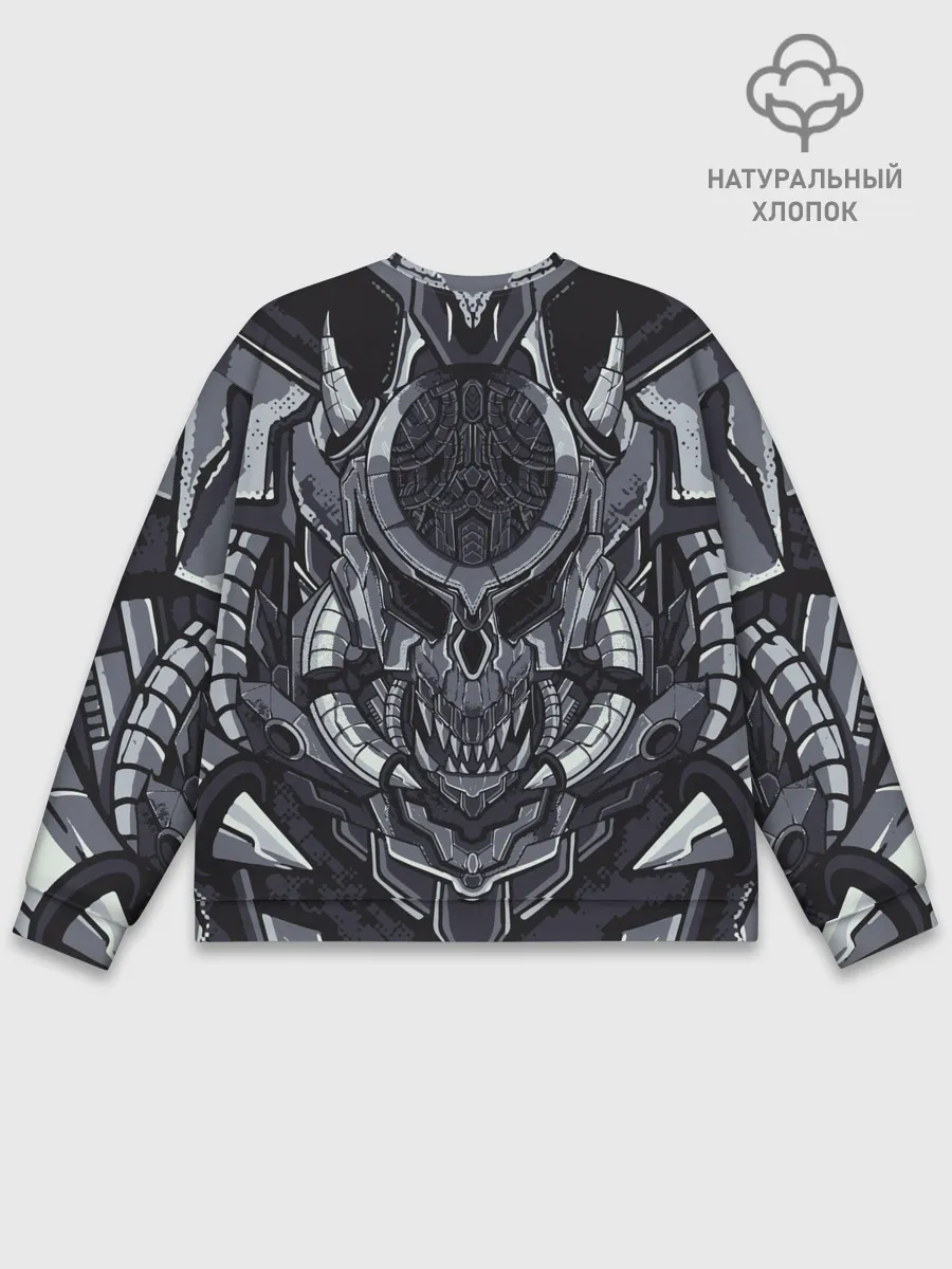 Мужской свитшот базовый / Механический робот