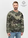 Мужской свитшот базовый / Камуфляж Land Rover