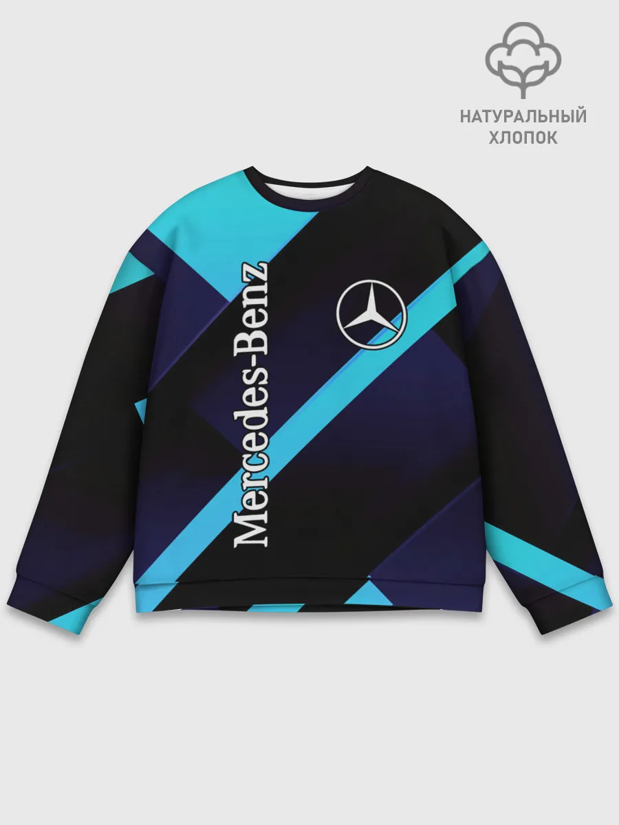 Мужской свитшот базовый / Mercedes Benz