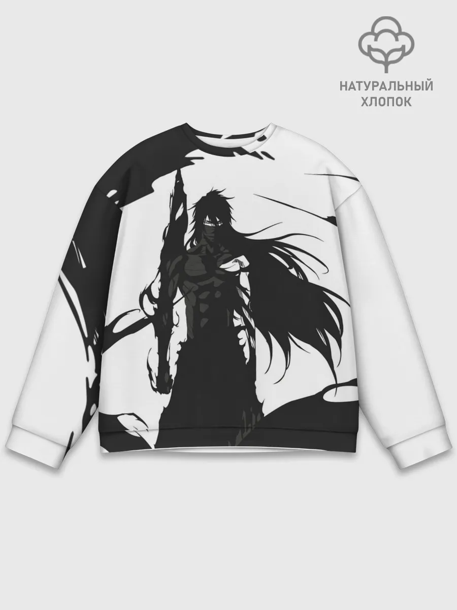 Мужской свитшот базовый / Bleach black & white