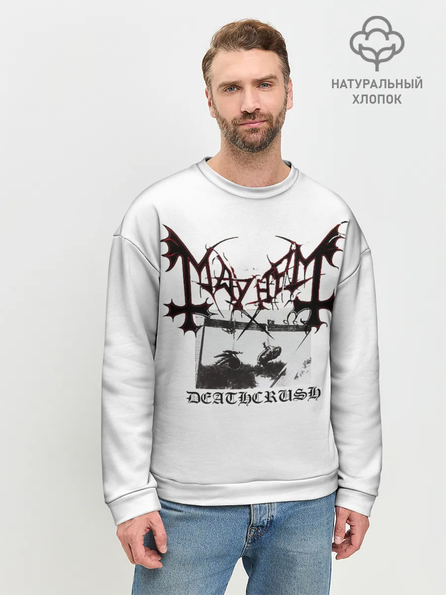 Мужской свитшот базовый / Mayhem