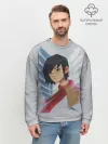 Мужской свитшот базовый / Logo and Mikasa