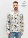 Мужской свитшот базовый / Коты