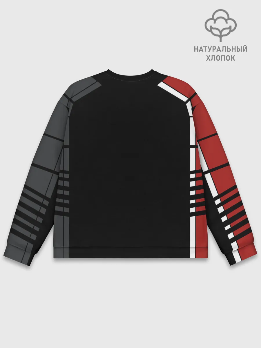 Мужской свитшот базовый / КОСТЮМ N7 | MASS EFFECT N7 | МАСС ЭФФЕКТ Н7