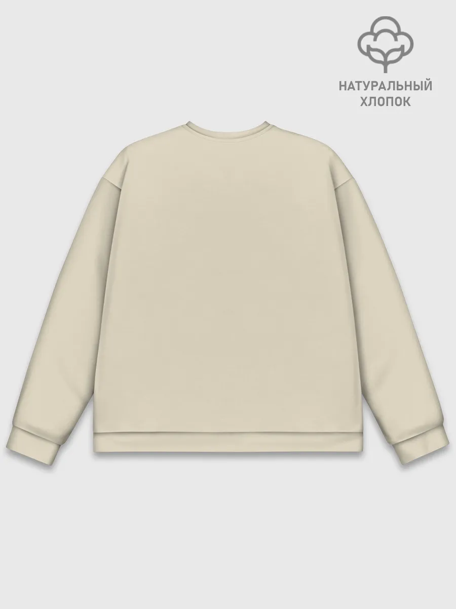 Мужской свитшот базовый / Эрен, Микаса, Армин, Леви и Титан