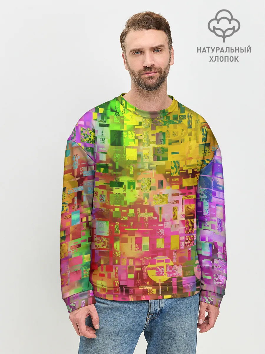 Мужской свитшот базовый / Системный сбой