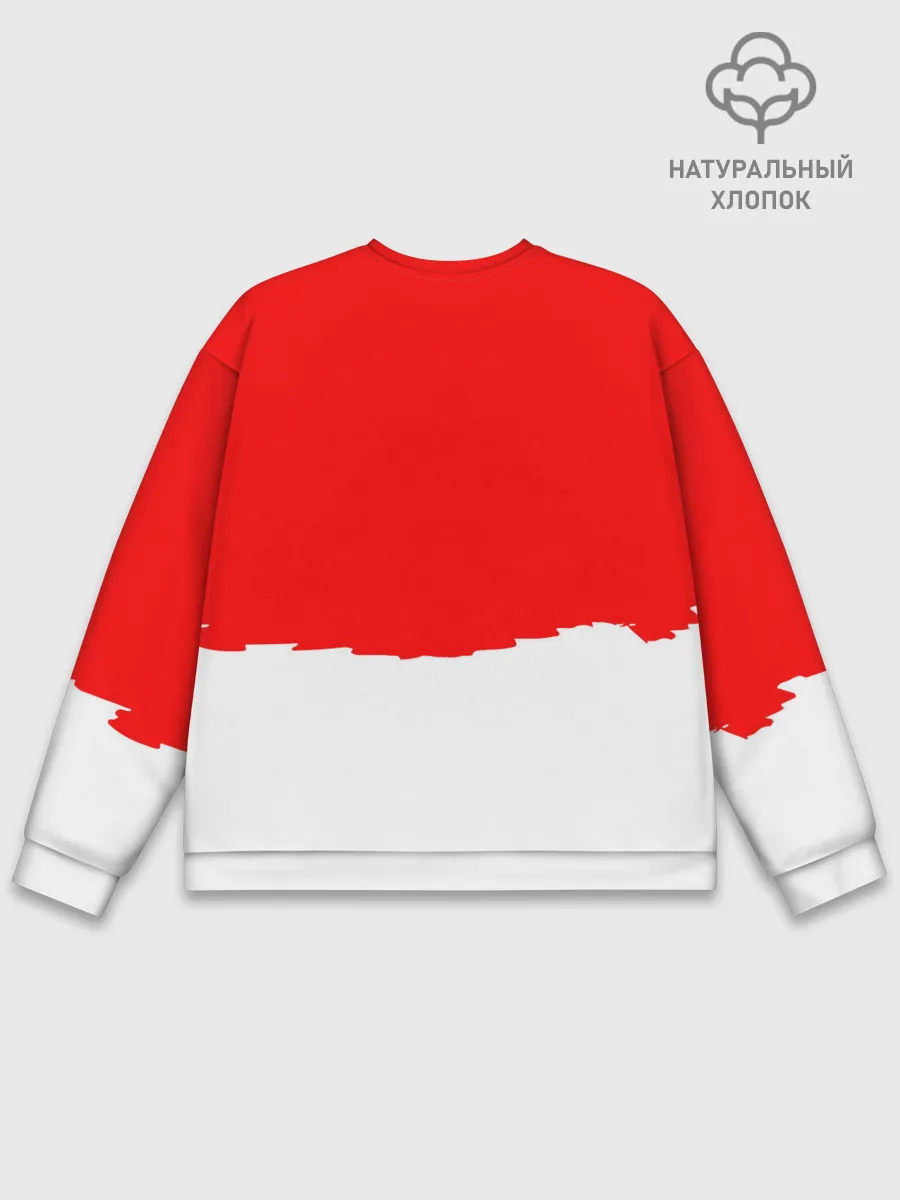 Мужской свитшот базовый / многоголовый v love