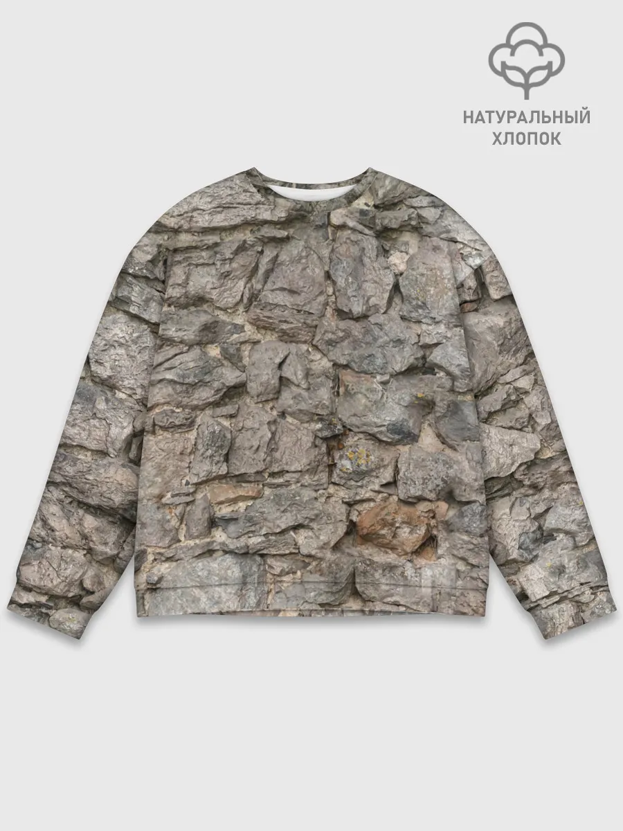 Мужской свитшот базовый / Сломанная стена