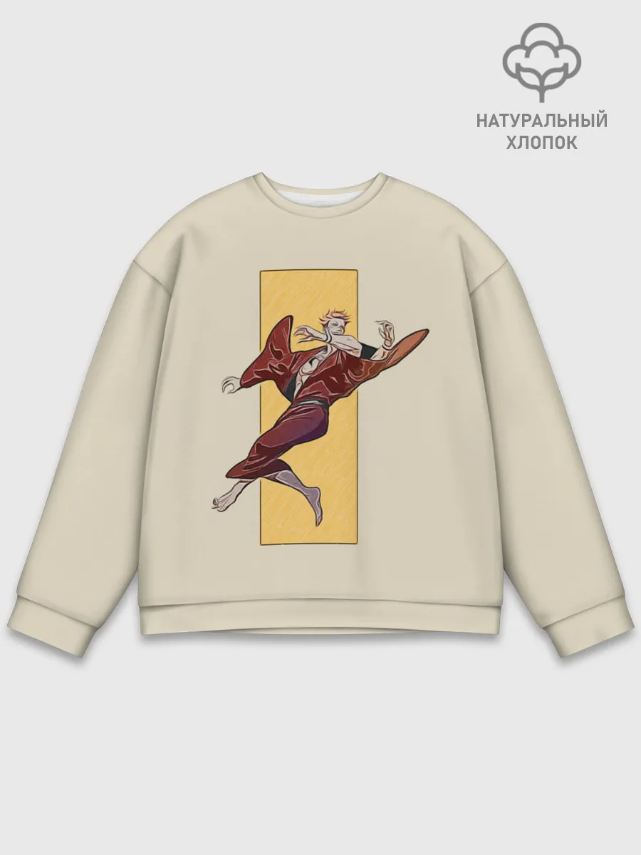 Мужской свитшот базовый / Двуликий призрак