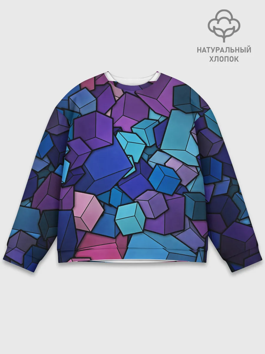 Мужской свитшот базовый / Vector-Shape